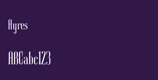 Ayres