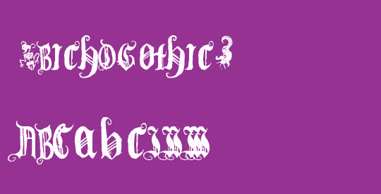 (BichOGothic)