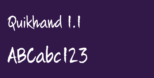 Quikhand 1.1