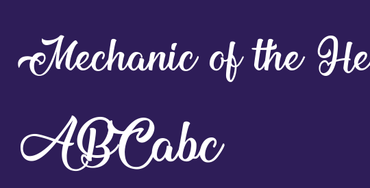 Mechanic of the Heart