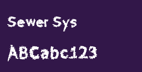 Sewer Sys