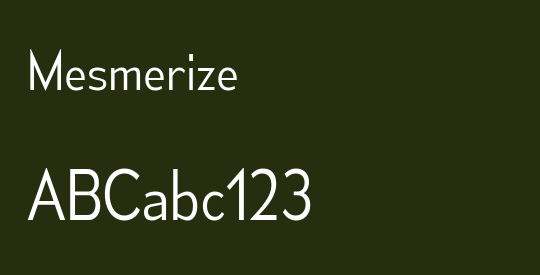 Mesmerize