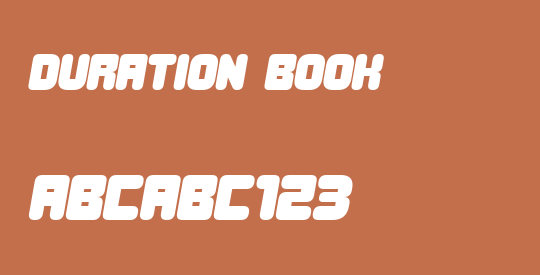 Duration Book