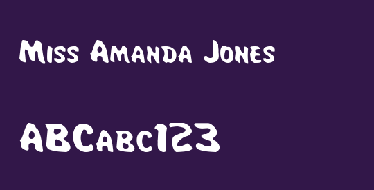 Miss Amanda Jones