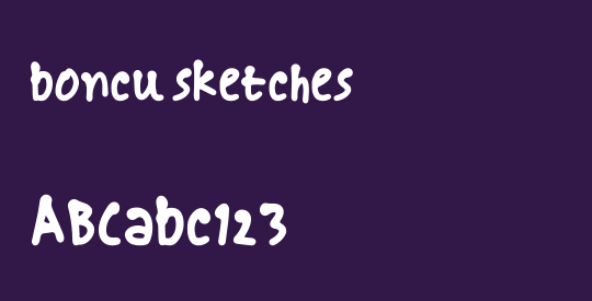 boncu sketches