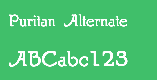 Puritan Alternate