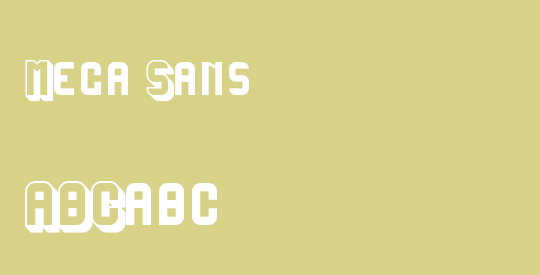 Mega Sans