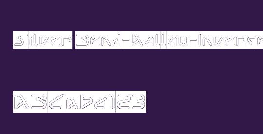 Silver Bend-Hollow-Inverse