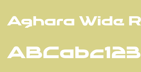 Aghara Wide Regular