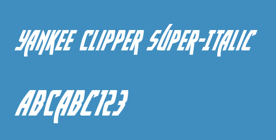 Yankee Clipper Super-Italic