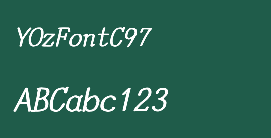 YOzFontC97
