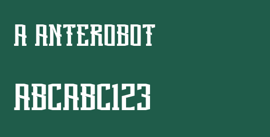 a Anterobot