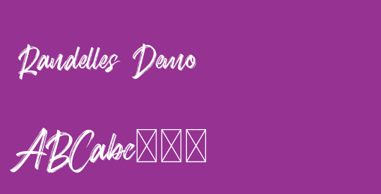 Randelles Demo