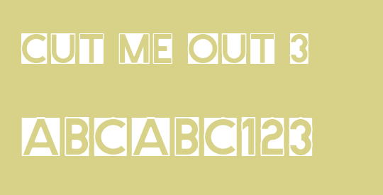 Cut Me Out 3