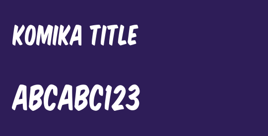 Komika Title
