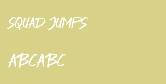 SQUAD JUMPS