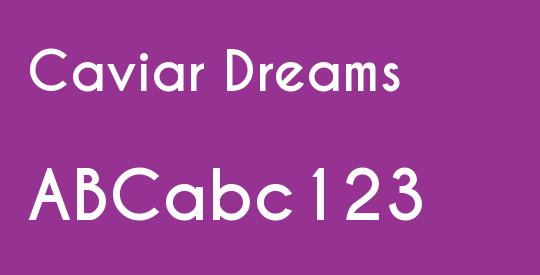 Caviar Dreams