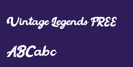 Vintage Legends FREE
