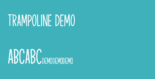 Trampoline demo