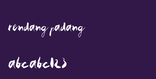 rendang padang