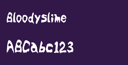 Bloodyslime