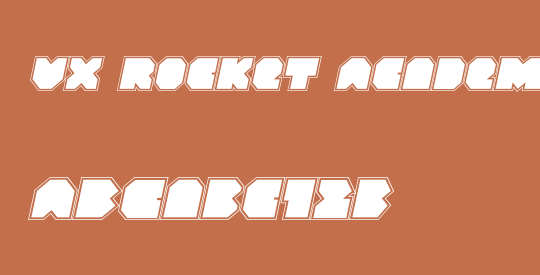 VX Rocket Academy Italic