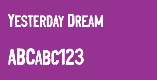 Yesterday Dream
