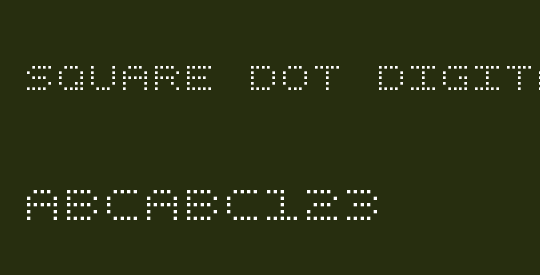 Square Dot Digital-7