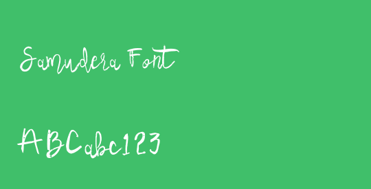 Samudera Font