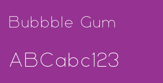 Bubbble Gum