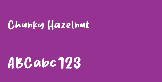 Chunky Hazelnut