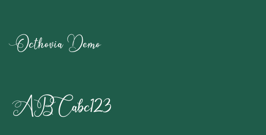 Octhovia Demo