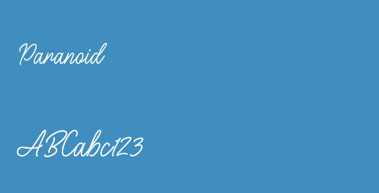 Paranoid