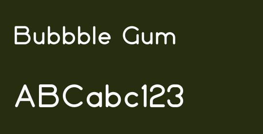 Bubbble Gum
