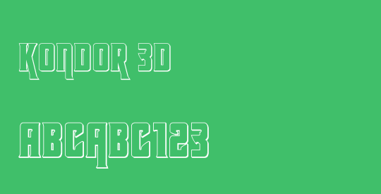 Kondor 3D