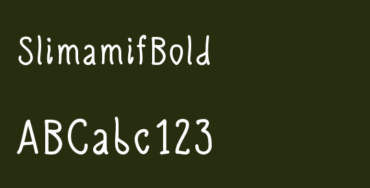 SlimamifBold