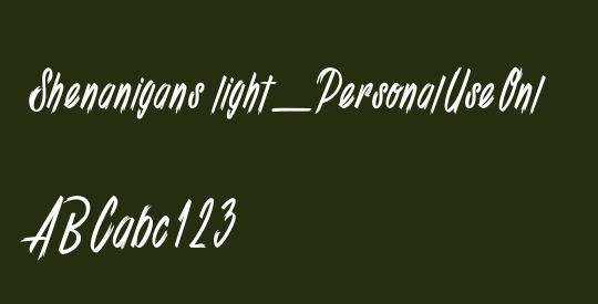 Shenanigans light_PersonalUseOnly