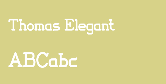 Thomas Elegant