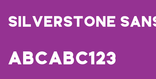 Silverstone Sans