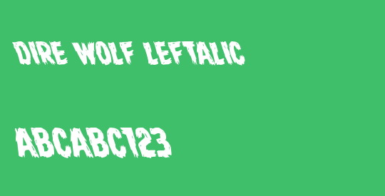 Dire Wolf Leftalic