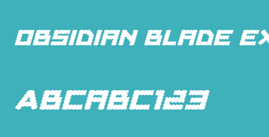 Obsidian Blade Expanded Ital