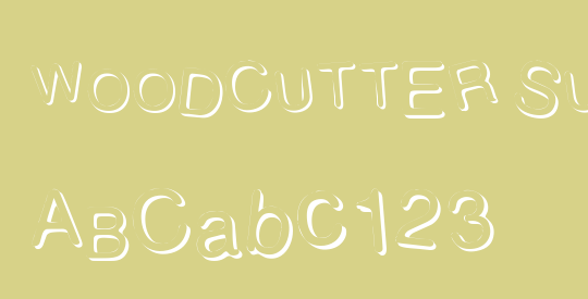 WOODCUTTER SUTIL SHADOW