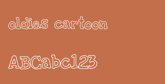 oldies cartoon