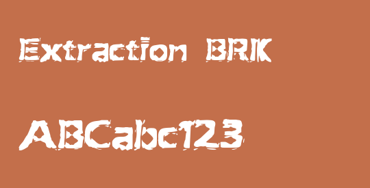 Extraction BRK