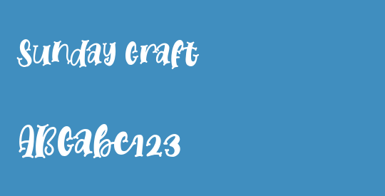 Sunday Craft