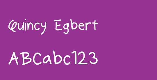 Quincy Egbert
