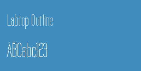 Labtop Outline