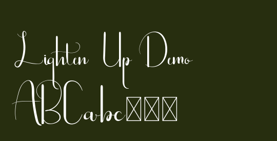 Lighten Up Demo