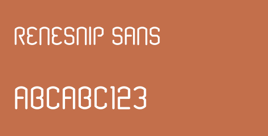 Renesnip Sans