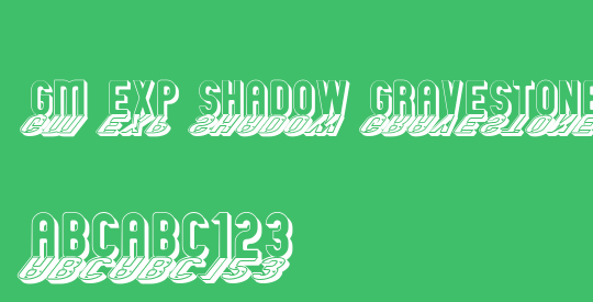 GM Exp Shadow Gravestone